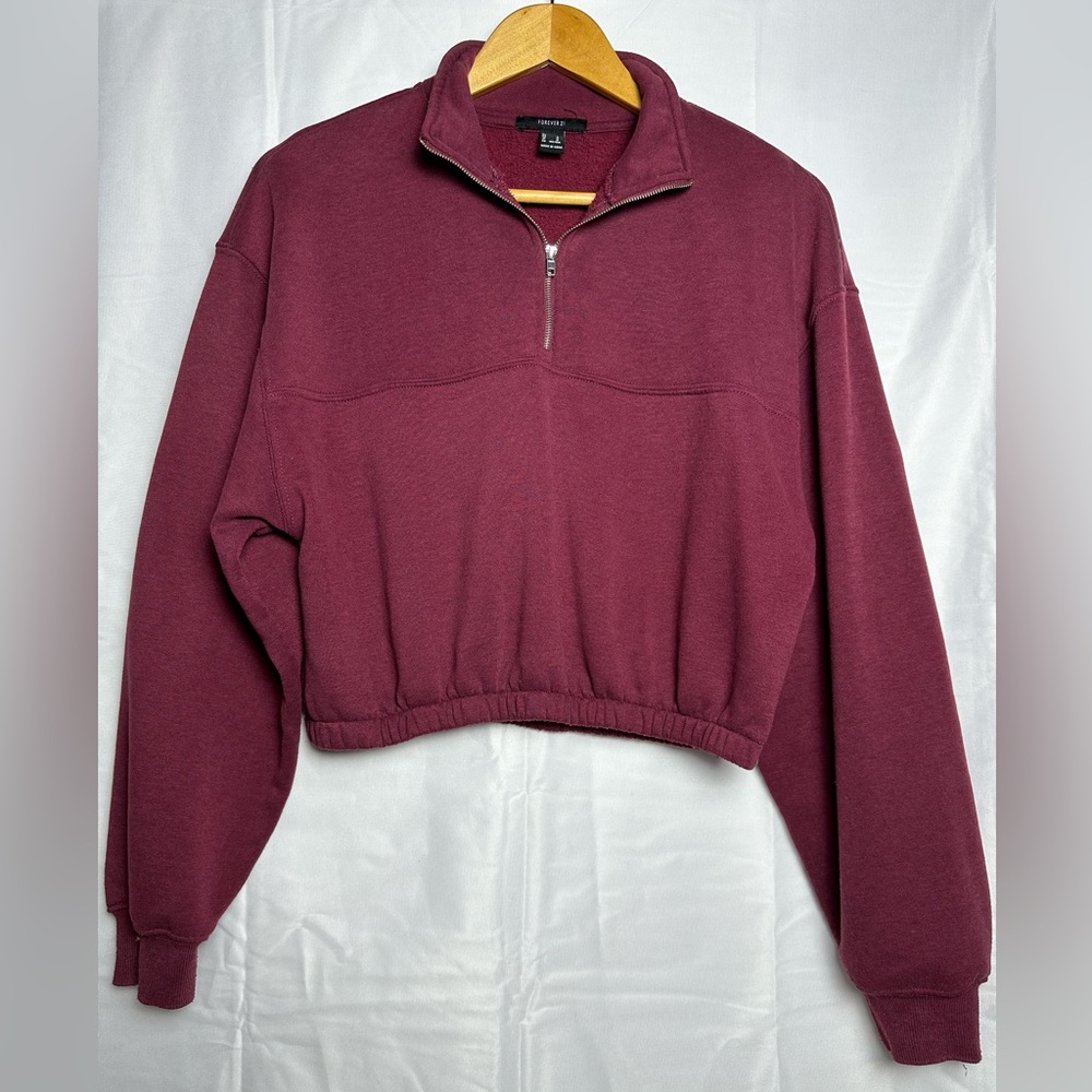 Forever 21 Cropped Pull-Over Sweater